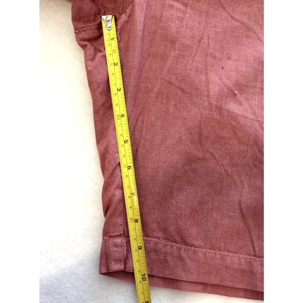 J.Crew‎ Men's Cotton Chino Shorts Casual Summer Preppy Resort Wear Red 33